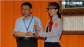 ▲柯文哲出席頒獎典禮談「測謊走人」（圖／北市府提供）