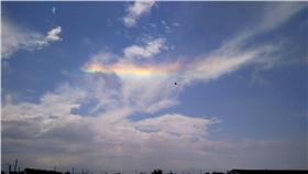 冰晶,火彩虹,天空,空氣品質,鄭明典
圖／翻攝自鄭明典臉書
https://www.facebook.com/mdc.cwb?fref=ts