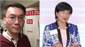 邱淑媞、洪浩雲合成圖／臉書