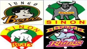 ▲義大犀牛含前身時代隊徽