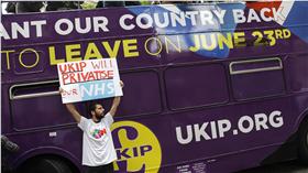 英國、脫歐、歐盟、公投、倫敦（圖／路透社／達志影像）