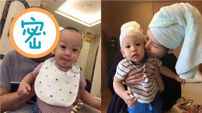 徐若瑄兒吐舌萌翻　繼承阿公強大基因