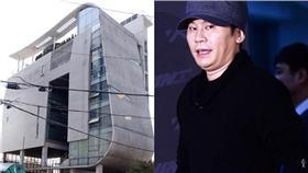 （圖／翻攝自TVDAILY）YG遭外部人士持兇器入侵