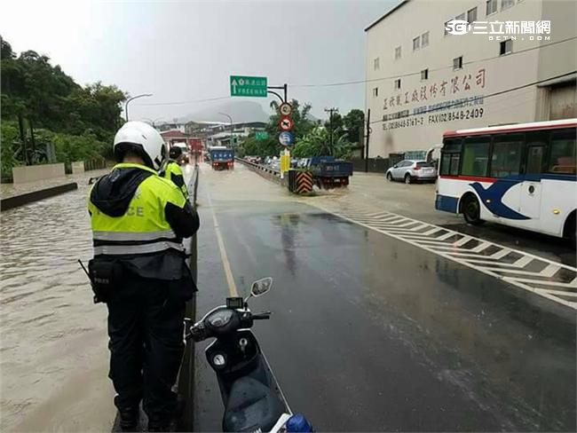 汐止淹水災情（圖／民眾提供）