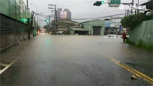 汐止淹水災情（圖／民眾提供）