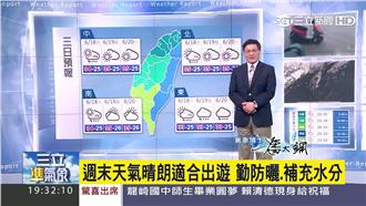 週末白天高溫炎熱　留意午後雷陣雨