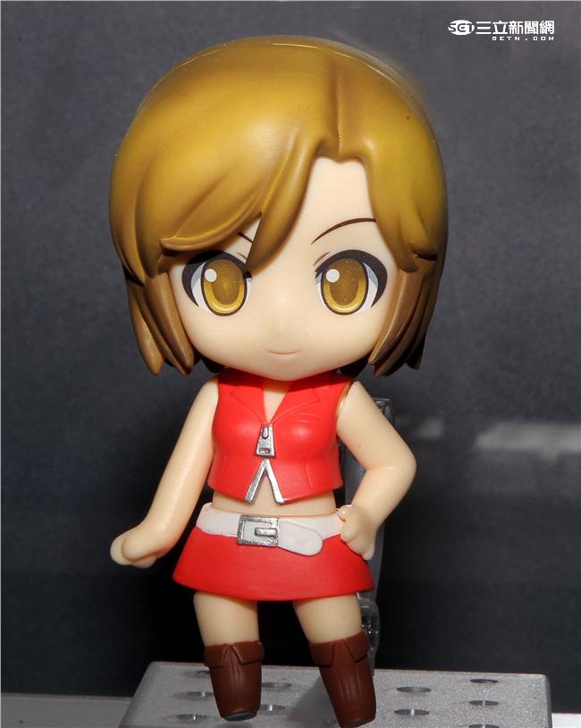 「看得見的聲音：初音未來」特展，黏土人、初音未來。（記者邱榮吉/攝影）