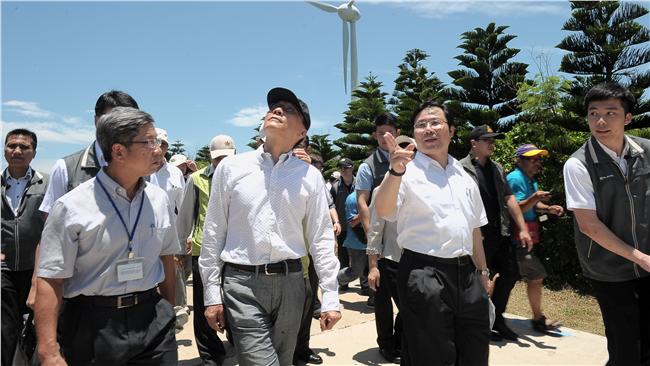 林全：建設澎湖成為綠能發電島嶼