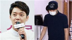 警方表示，朴有天接連性侵案疑似是遭到黑道敲詐。（圖／左翻攝自JYJ臉書、右翻攝自愛奇藝微博）