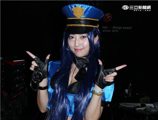 正妹Baby寶貝芸芸。（記者邱榮吉/攝影）