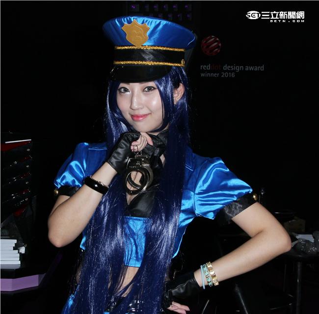 正妹Baby寶貝芸芸。（記者邱榮吉/攝影）