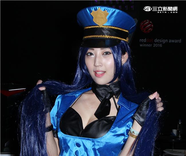 正妹Baby寶貝芸芸。（記者邱榮吉/攝影）