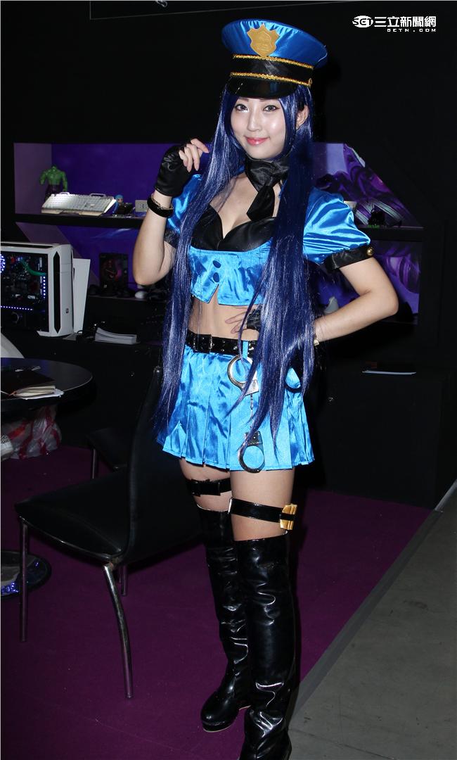 正妹Baby寶貝芸芸。（記者邱榮吉/攝影）