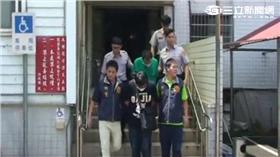 陳姓兄弟持玩具槍搶外勞宿舍遭逮（翻攝畫面）