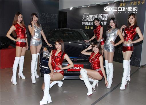2016國際新車展7月登場正妹陳琬婷。（記者邱榮吉/攝影）