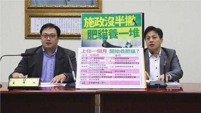 「薪水比總統高」　藍轟新政府養肥貓