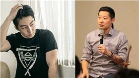 林昶佐,吳崢（合成圖／翻攝自林昶佐臉書粉絲專頁）