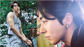 翻攝自instyle 南柱赫ig合成圖
