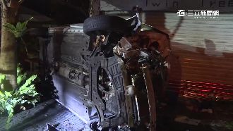 車速過快衝民宅　撞死單車騎士