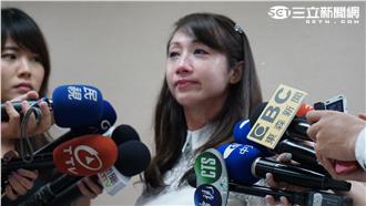 遭爆探病情　許淑華淚灑記者會現場