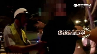 酒駕男違規又蛇行　擦撞警車遭壓制