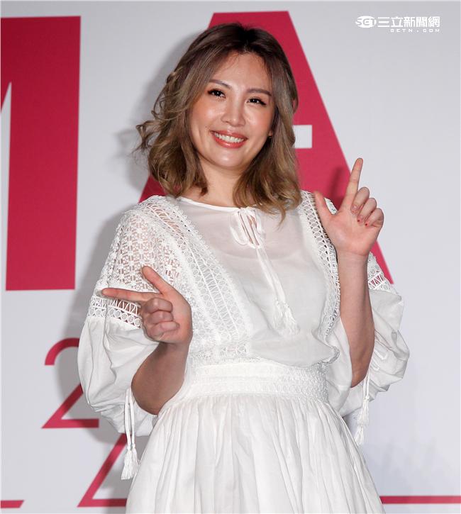 魏如萱出席2016金曲國際音樂節開幕記者會。（記者邱榮吉/攝影）

