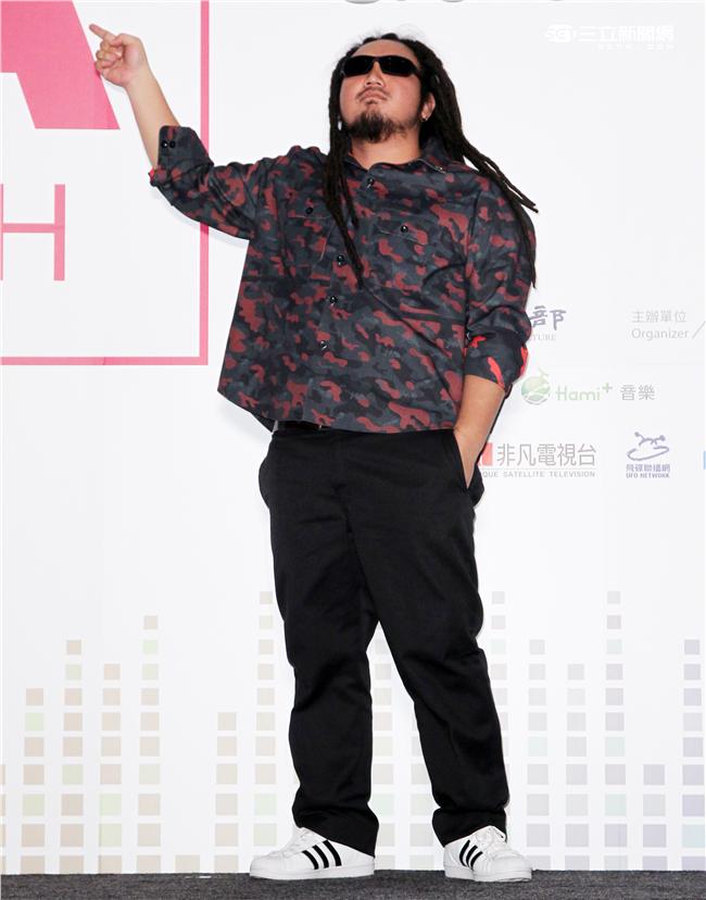 MATZKA出席2016金曲國際音樂節開幕記者會。（記者邱榮吉/攝影）