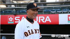 ▲巨人守備教練後藤孝志（圖／記者陳怡汝攝）