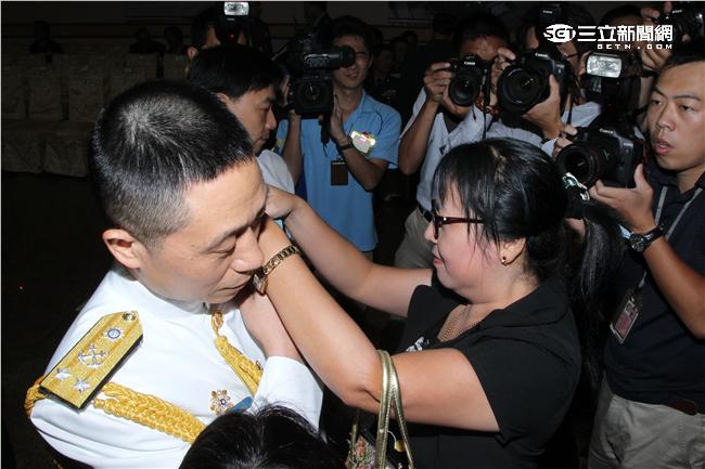 總統府侍衛長劉志斌晉任中將。（記者邱榮吉/攝影）

