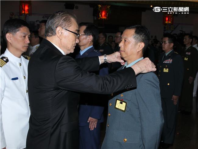 國防部發言人陳中吉晉任少將。（記者邱榮吉/攝影）
