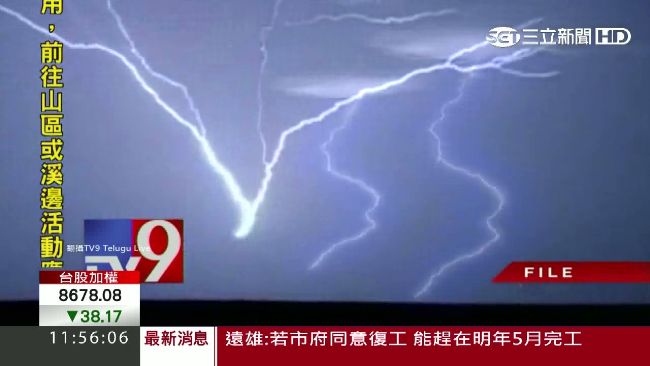 死神雷電網！印度雷擊一天狠奪近百命