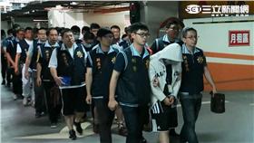 竹聯幫雷堂郭嫌欲重整幫派遭警逮捕（翻攝畫面）