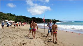 墾丁,海邊,水母,夏天,危險
圖／中央社