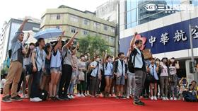 高雄機組人員,華航,罷工 圖/攝影林敬旻