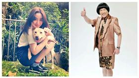 ▲豬哥亮挺歐陽妮妮。（圖／翻攝自歐陽妮妮、豬哥亮臉書）
https://www.facebook.com/niniouyang8/
https://www.facebook.com/taiwanlovepig/?fref=ts