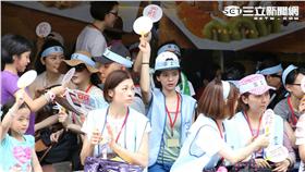 華航空服員罷工抗爭現場（圖／記者林敬旻）