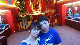 ▲涉嫌凌虐女童並棄屍的媽媽和同居人（圖／翻攝自臉書）