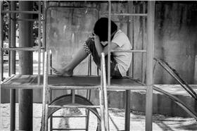 遲緩兒,自閉兒,家暴,孤單,孤獨,霸凌,孤兒
圖／達志影像