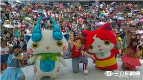 ▲吉胖喵魅力難擋！兒童新樂園千人大跳妖怪體操（圖／創世紀全球娛樂）