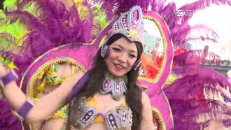 基隆港130歲　森巴女郎火辣踩街