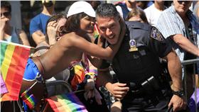 2016美國紐約同志遊行（圖／美聯社／達志影像）16:9