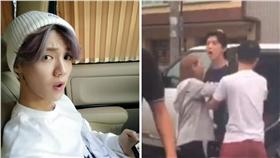 鹿晗遭跟車
（圖／秒拍）