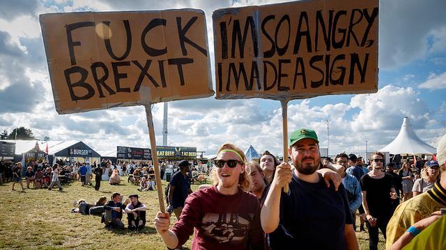 「我們回不去了」英國脫歐現場：倫敦