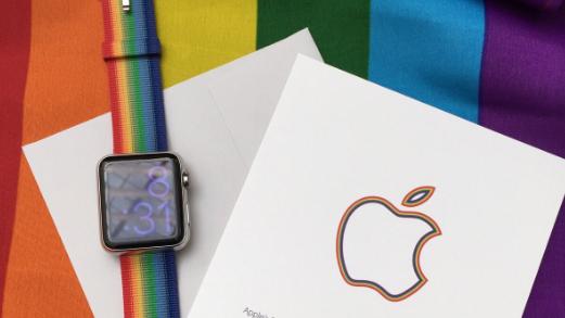 蘋果推彩虹Watch錶帶　送員工
