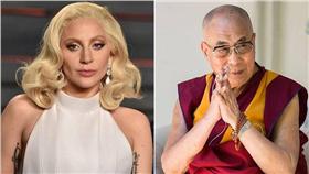 女神卡卡與達賴喇嘛／女神卡卡臉書