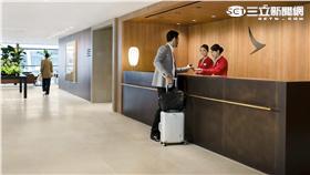 國泰「玉衡堂」商務貴賓室。（圖／國泰航空提供）