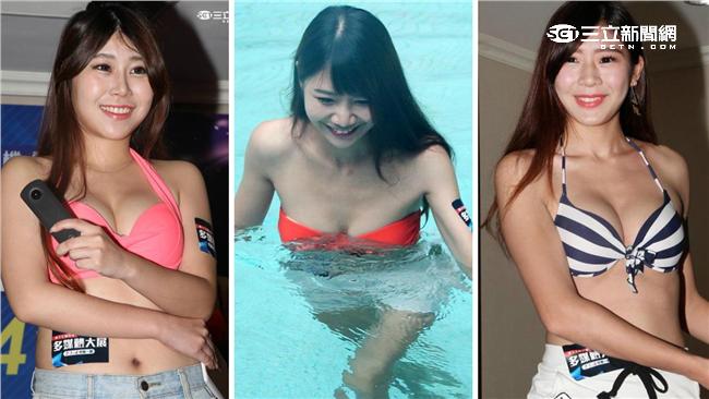圖／多媒體展將登場　正妹爆乳玩自拍
