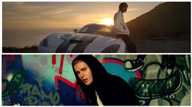 Wiz Khalifa,Justin Bieber,合成圖,圖／翻攝自YouYube