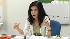 司法院刑事廳長蔡彩貞。潘千詩攝影