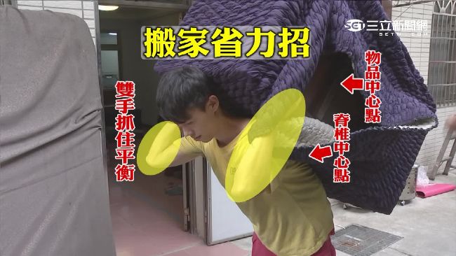 搬家很難嗎？工人靠這三點變身大力士